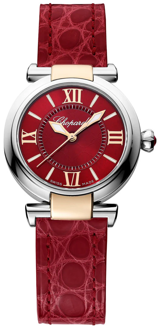 Chopard Imperiale Stainless Steel & 18kt Rose Gold Lady's Watch