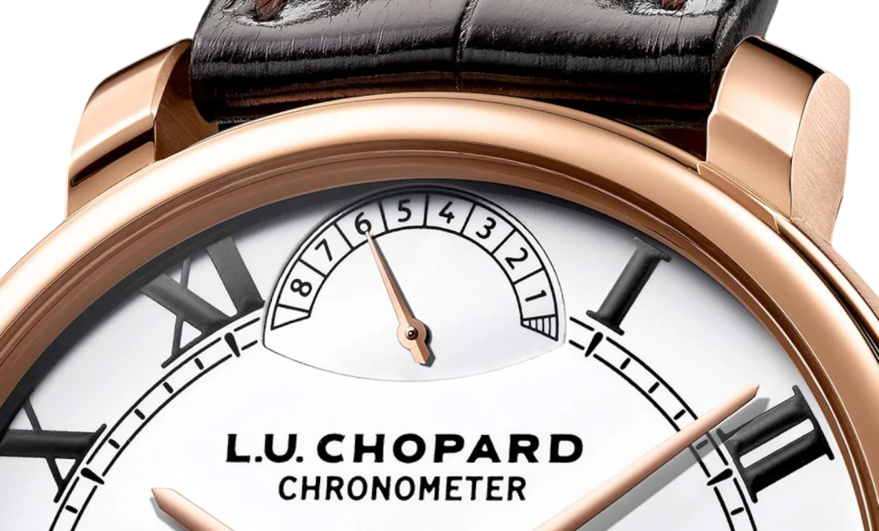 Chopard L.U.C 1963 Tourbillon 18K Rose Gold Men's Watch - Image 3