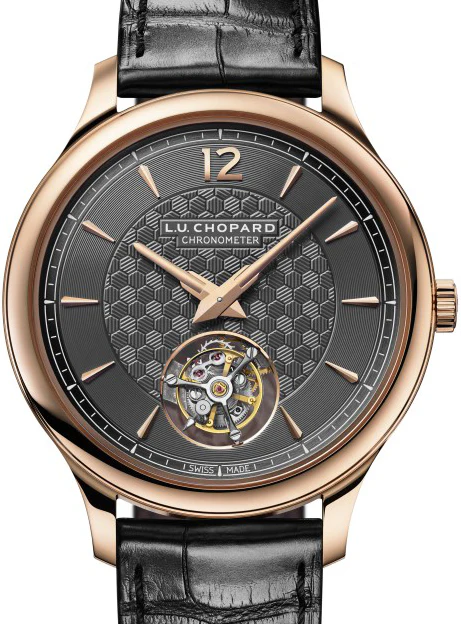Chopard L.U.C Flying Twin Tourbillon 18K Rose Gold Men's Watch