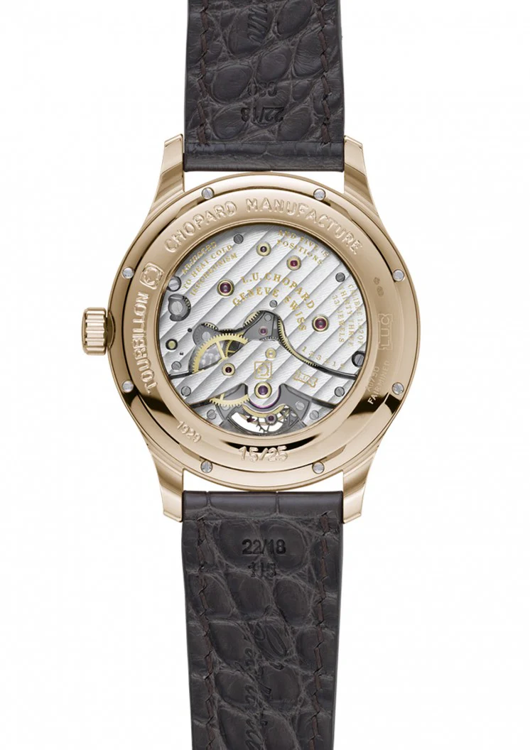 Chopard L.U.C Tourbillon 18K Rose Gold Men's Watch - Image 3