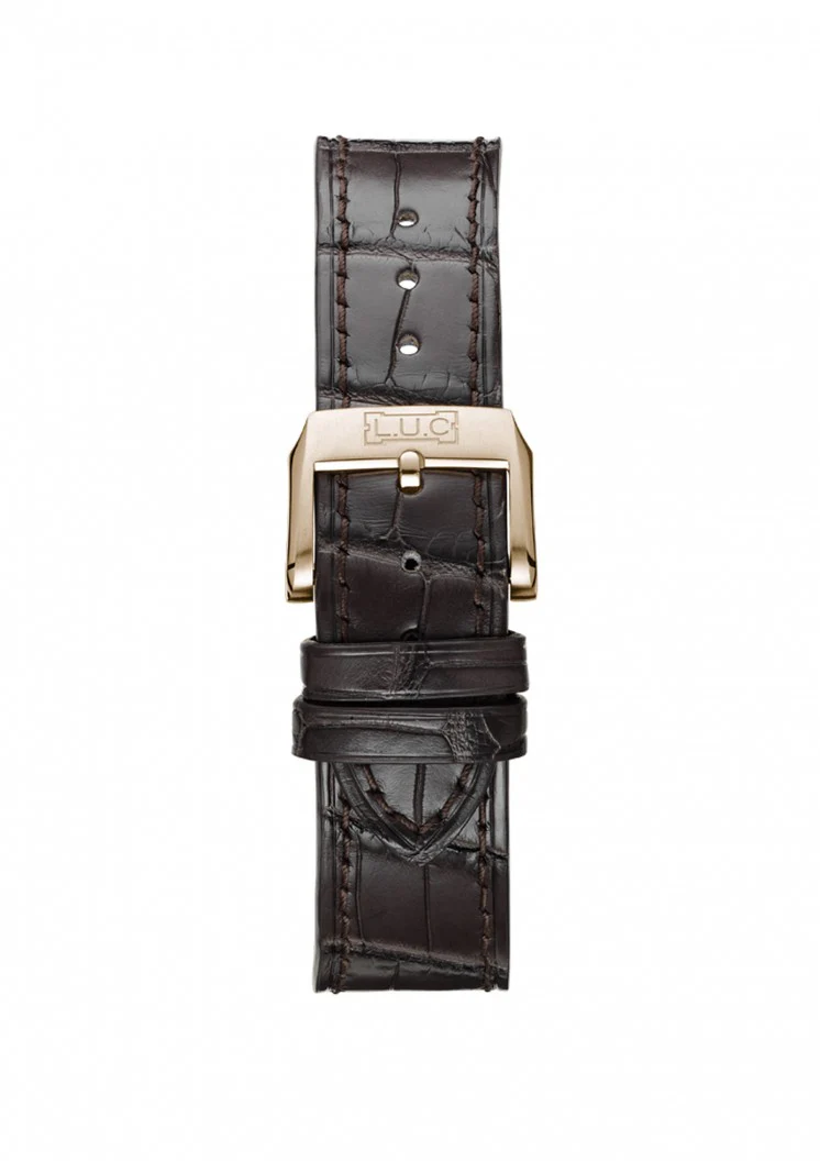 Chopard L.U.C Tourbillon 18K Rose Gold Men's Watch - Image 5