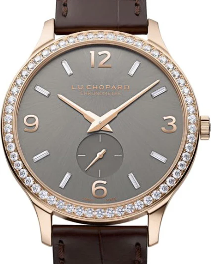 Chopard L.U.C XPS Elegance Ethical 18K Rose Gold & Diamonds Men`s Watch - Image 2