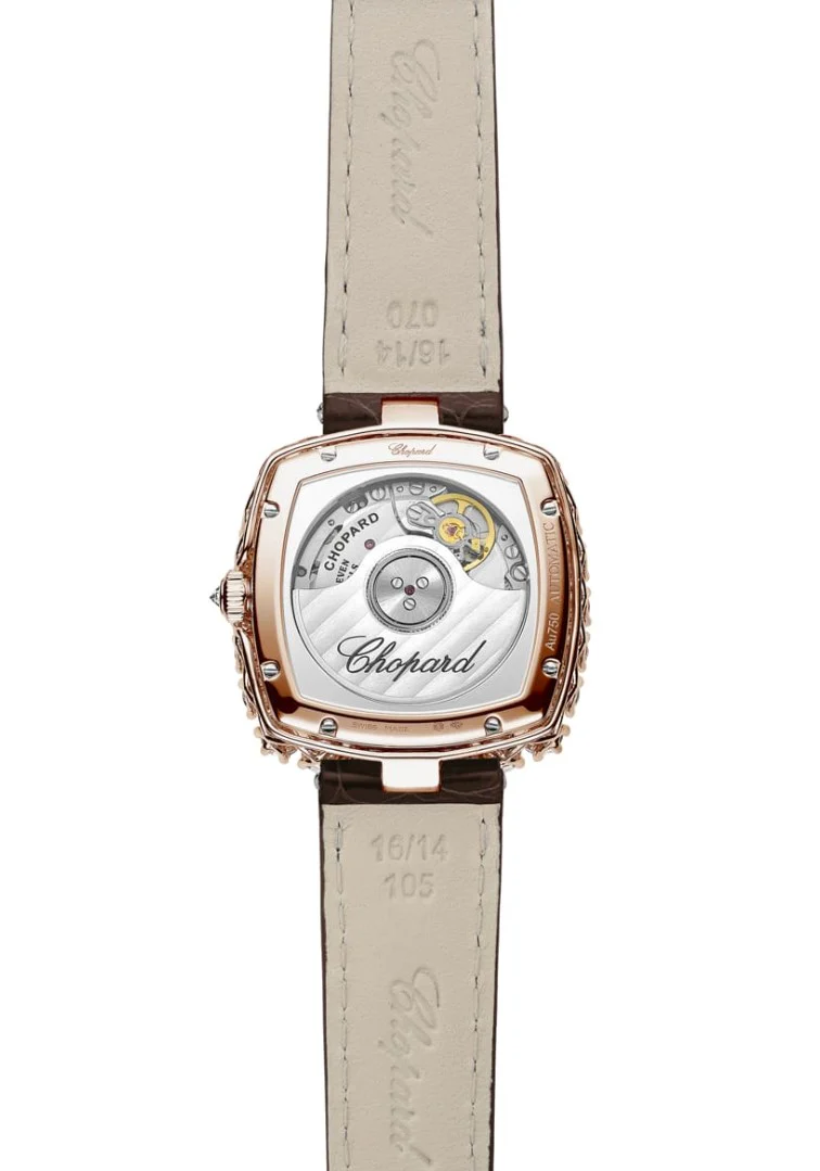 Chopard L’Heure Du Diamant 18K Rose Gold & Diamonds Ladies Watch - Image 4