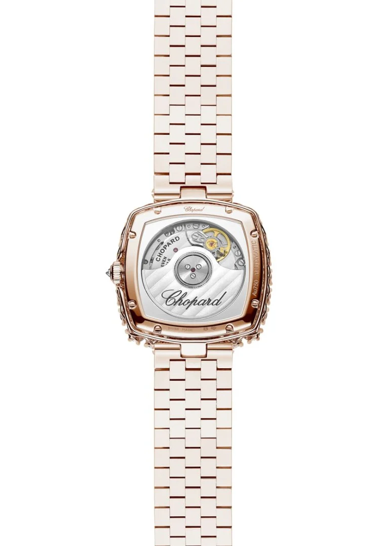 Chopard L’Heure Du Diamant 18K Rose Gold & Diamonds Ladies Watch - Image 4