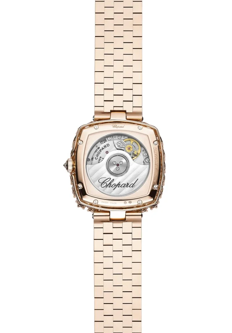 Chopard L’Heure Du Diamant 18K Rose Gold & Diamonds Ladies Watch - Image 4