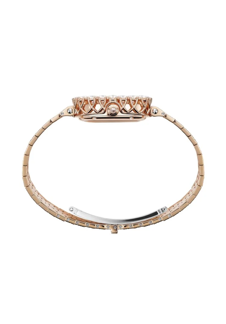 Chopard L’Heure Du Diamant 18K Rose Gold & Diamonds Ladies Watch - Image 5