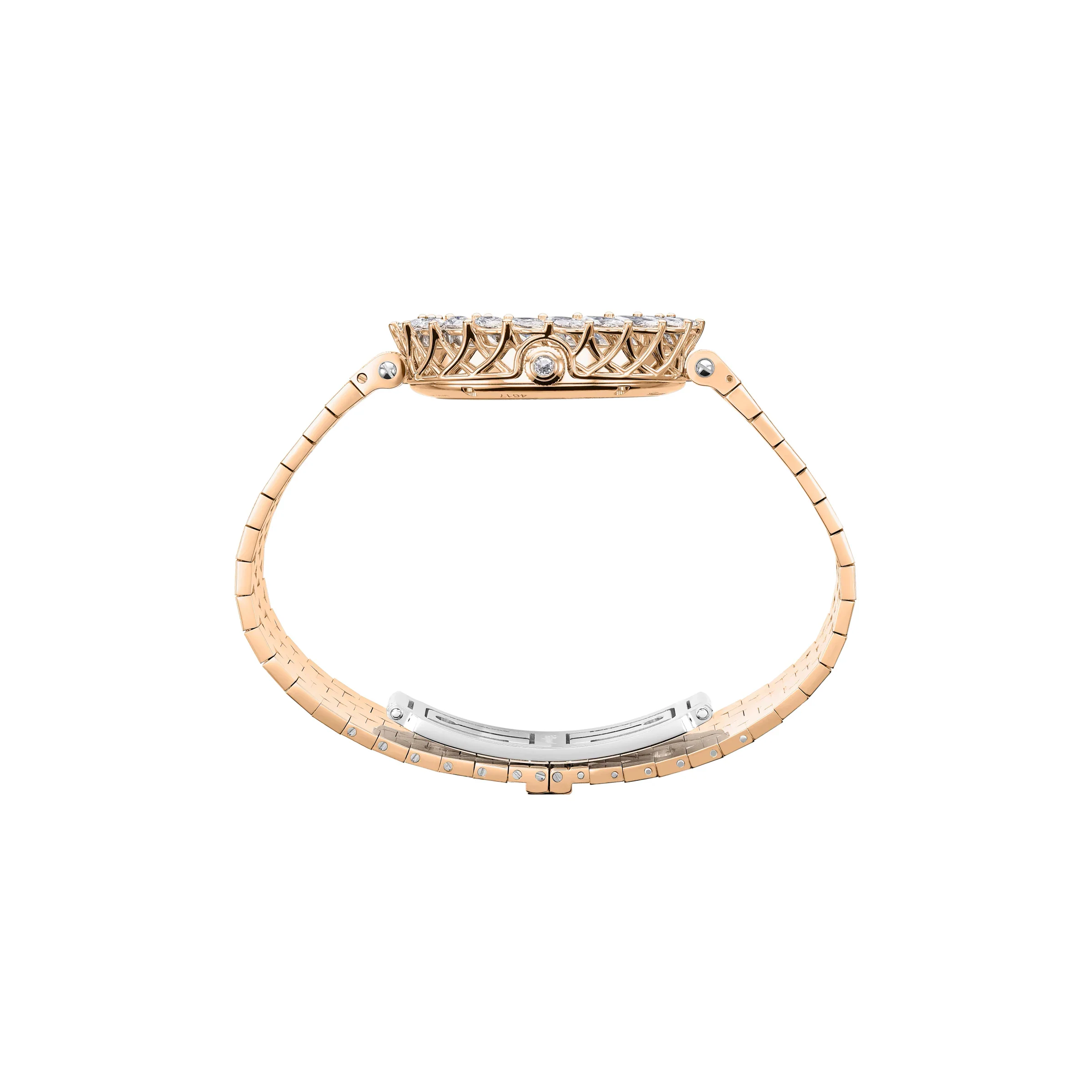 Chopard L'Heure Du Diamant 18k Rose Gold & Diamonds Lady's Watch - Image 3