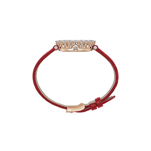 Chopard L'Heure Du Diamant 18k Rose Gold & Diamonds Lady's Watch - Image 3