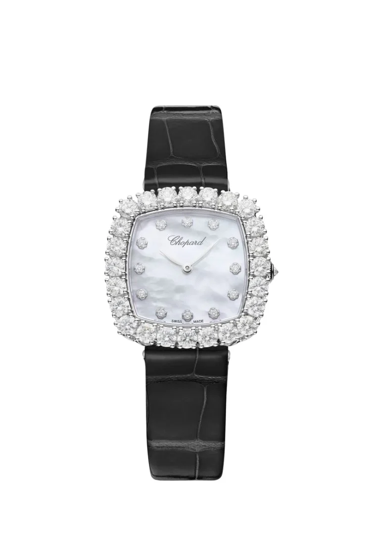 Chopard L’Heure Du Diamant 18K White & Diamonds Ladies Watch - Image 2