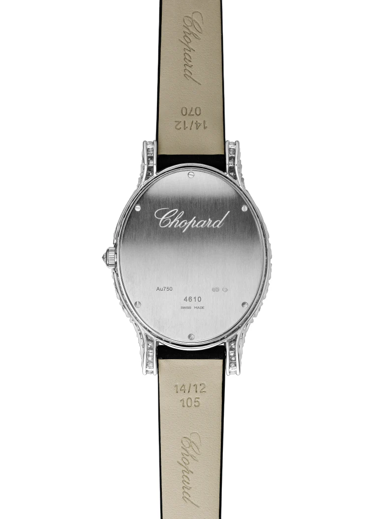 Chopard L’Heure Du Diamant Oval 18K White Gold & Diamonds Ladies Watch - Image 3