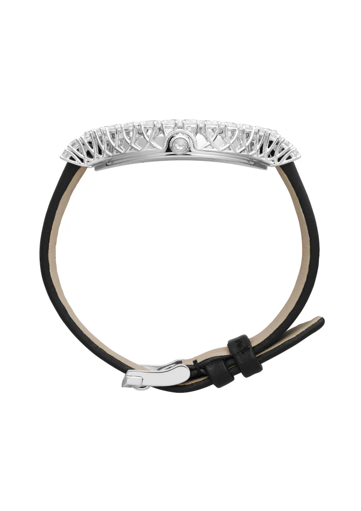 Chopard L’Heure Du Diamant Oval 18K White Gold & Diamonds Ladies Watch - Image 4