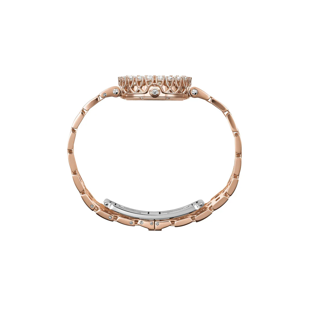 Chopard L’Heure Du Diamant Round Small 18K Rose Gold & Diamonds Ladies Watch - Image 4