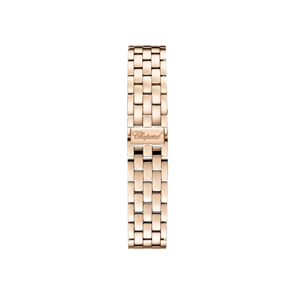 Chopard L’Heure Du Diamant Round Small 18K Rose Gold & Diamonds Ladies Watch - Image 5