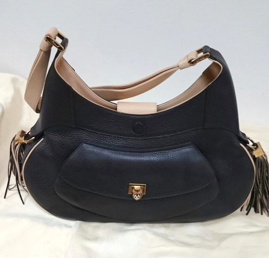 Chopard Madrid Brown / Camel Colored Calfskin Leather Bag - Image 4