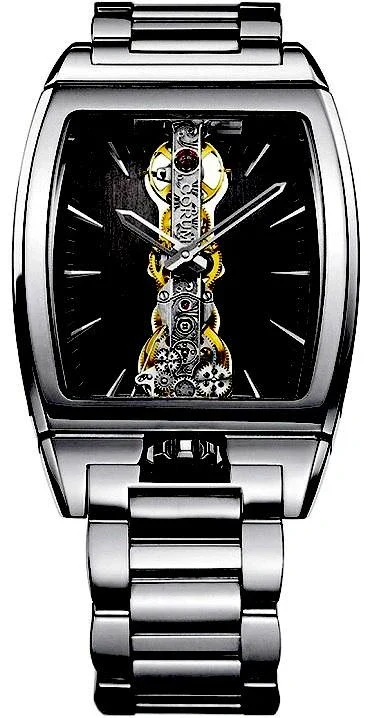 Corum Golden Bridge 18K White Gold Men's Watch