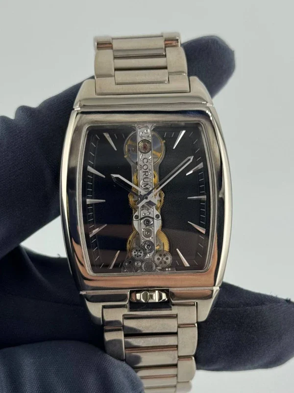 Corum Golden Bridge 18K White Gold Men's Watch - Image 2