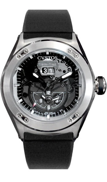 CVSTOS Challenge-R Twin-Time Stainless steel Men's Watch