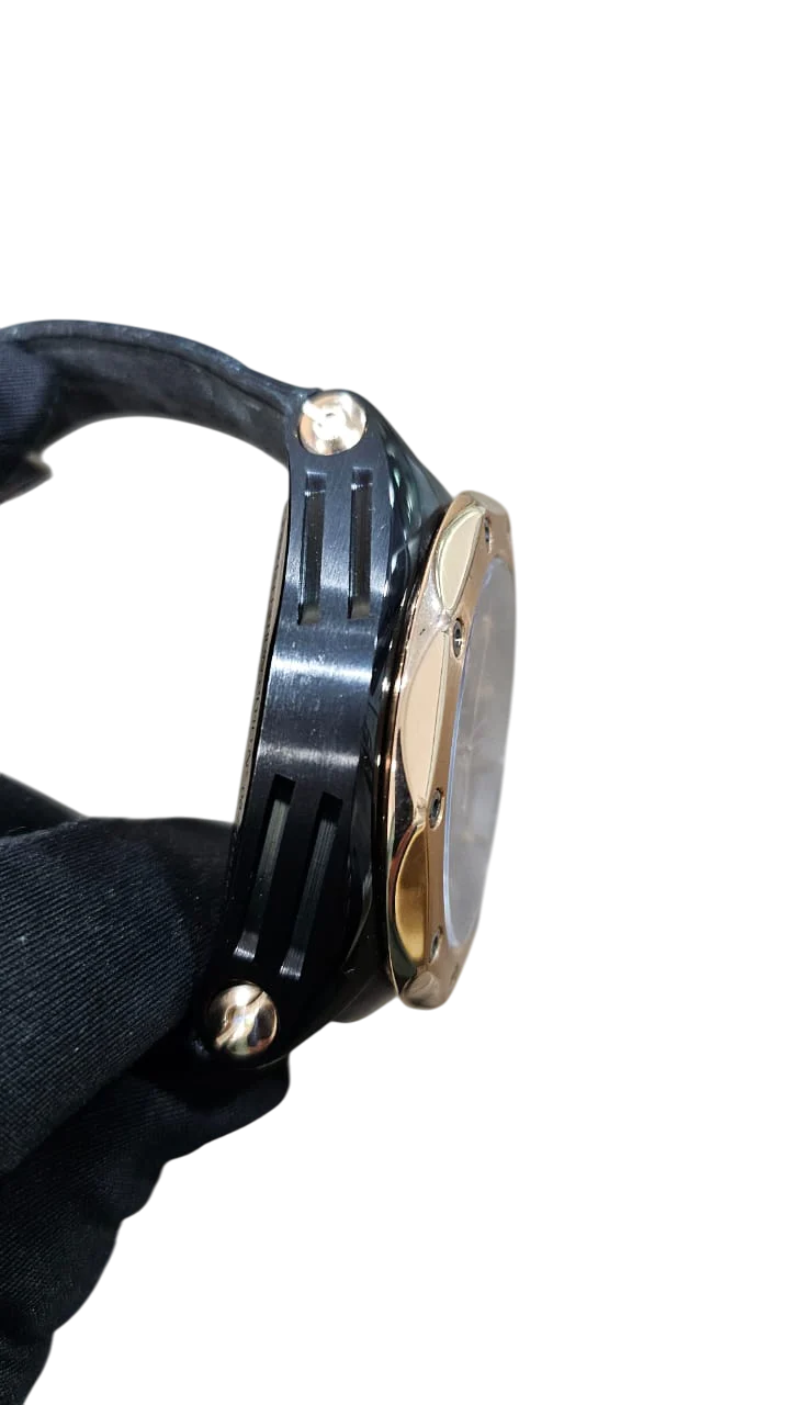 Cvstos Chronograph PVD Titanium & 18K Rose Gold Men's Watch - Image 4