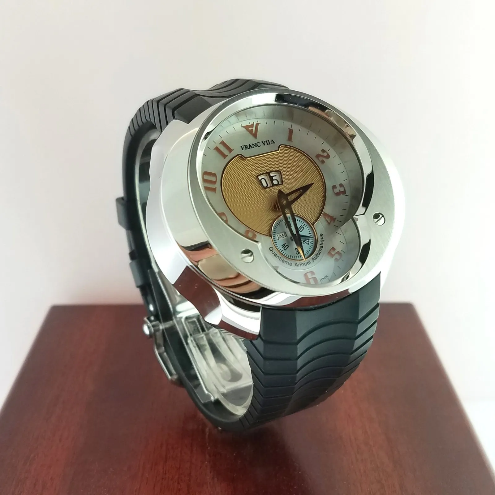 Franc Vila Automatic Classic Stainless Steel Men's Watch - Image 8