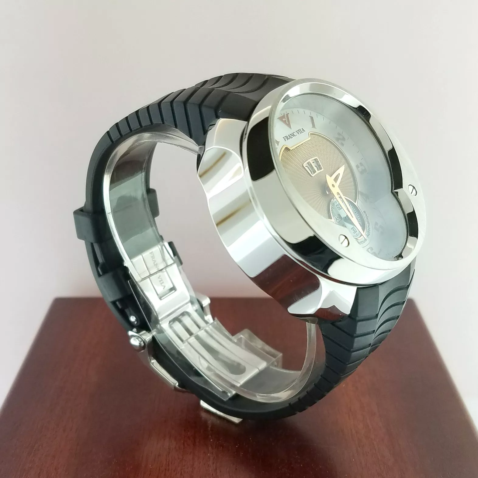 Franc Vila Automatic Classic Stainless Steel Men's Watch - Image 9