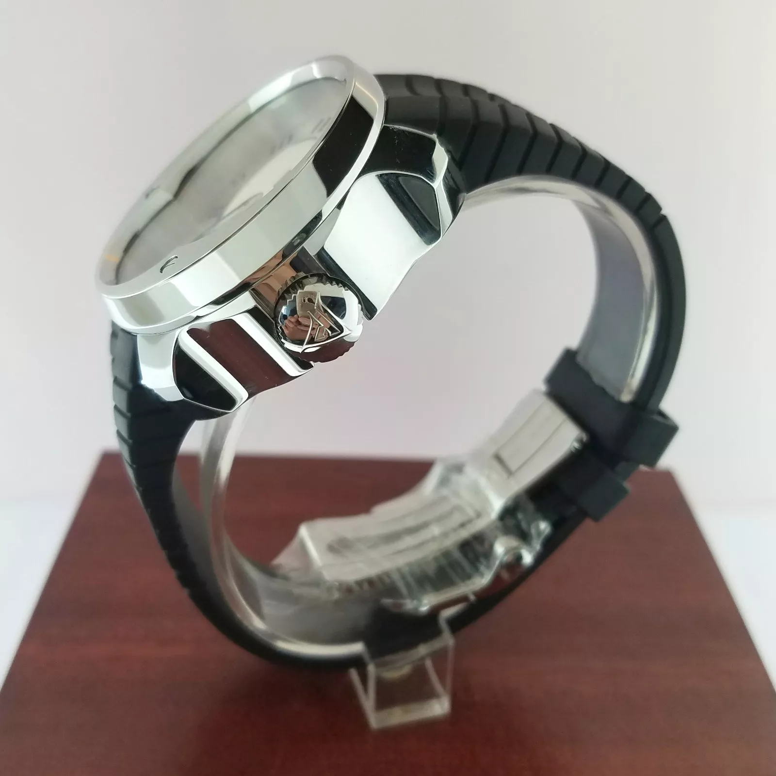Franc Vila Esprit Unique Stainless Steel Rubber Men's Watch - Image 7