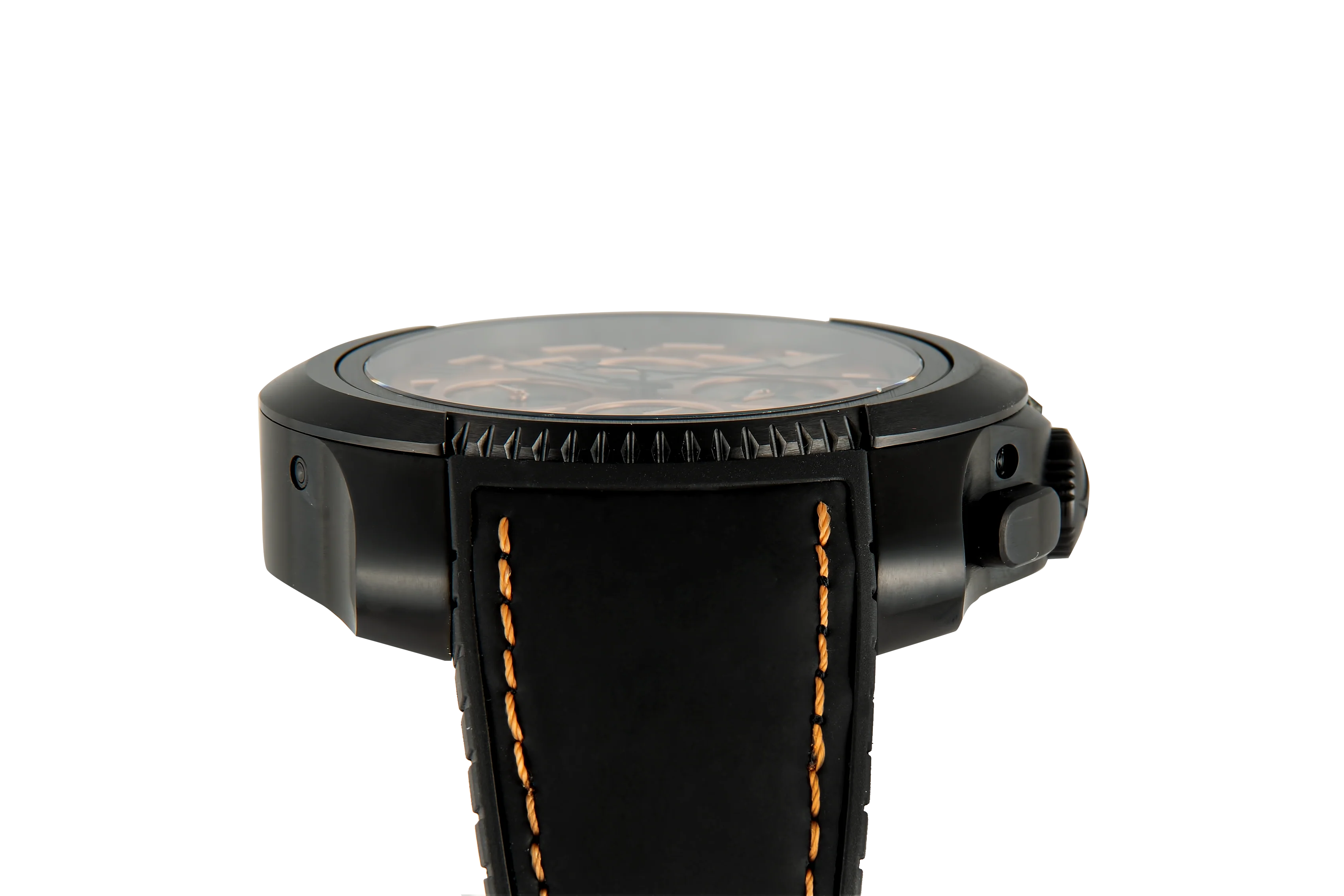 Franc Vila Intrepido Quantième Simple Black Gold Men’s Watch - Image 3