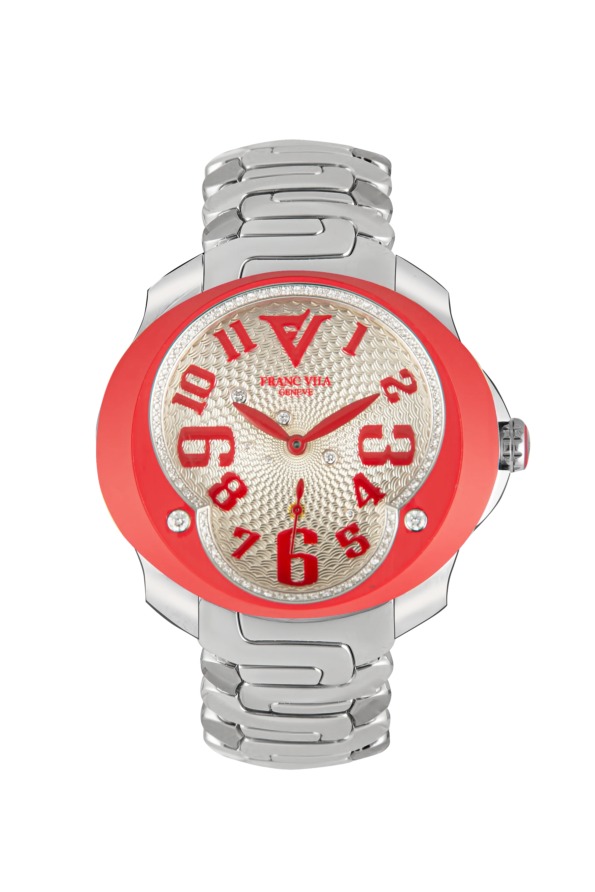 Franc Vila Tribute In Colors Stainless Steel Women's Watch