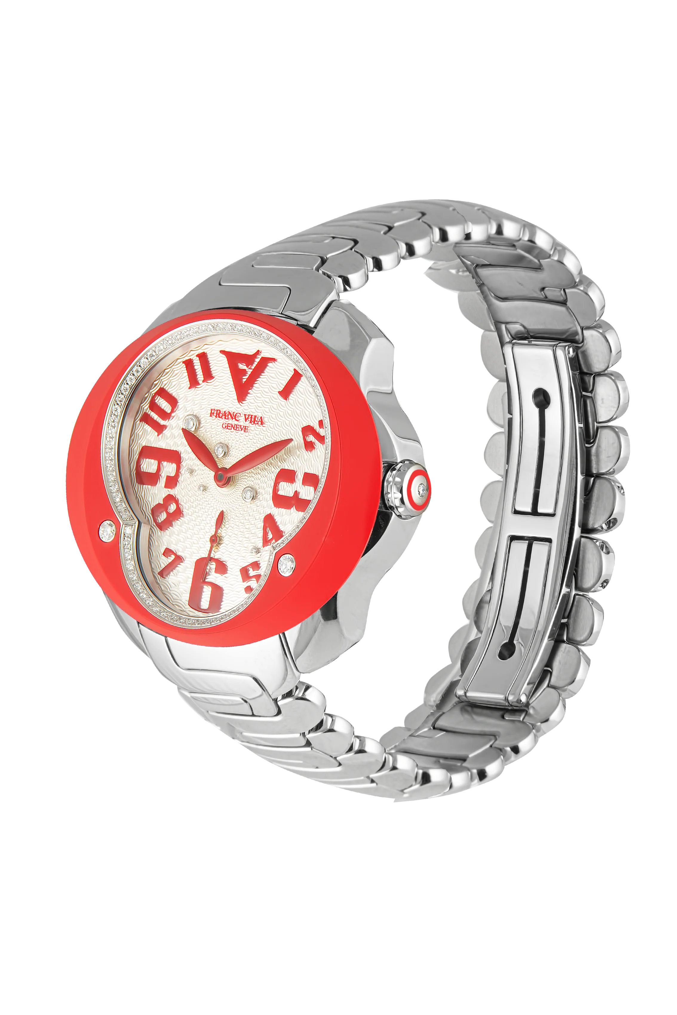 Franc Vila Tribute In Colors Stainless Steel Women's Watch - Image 2