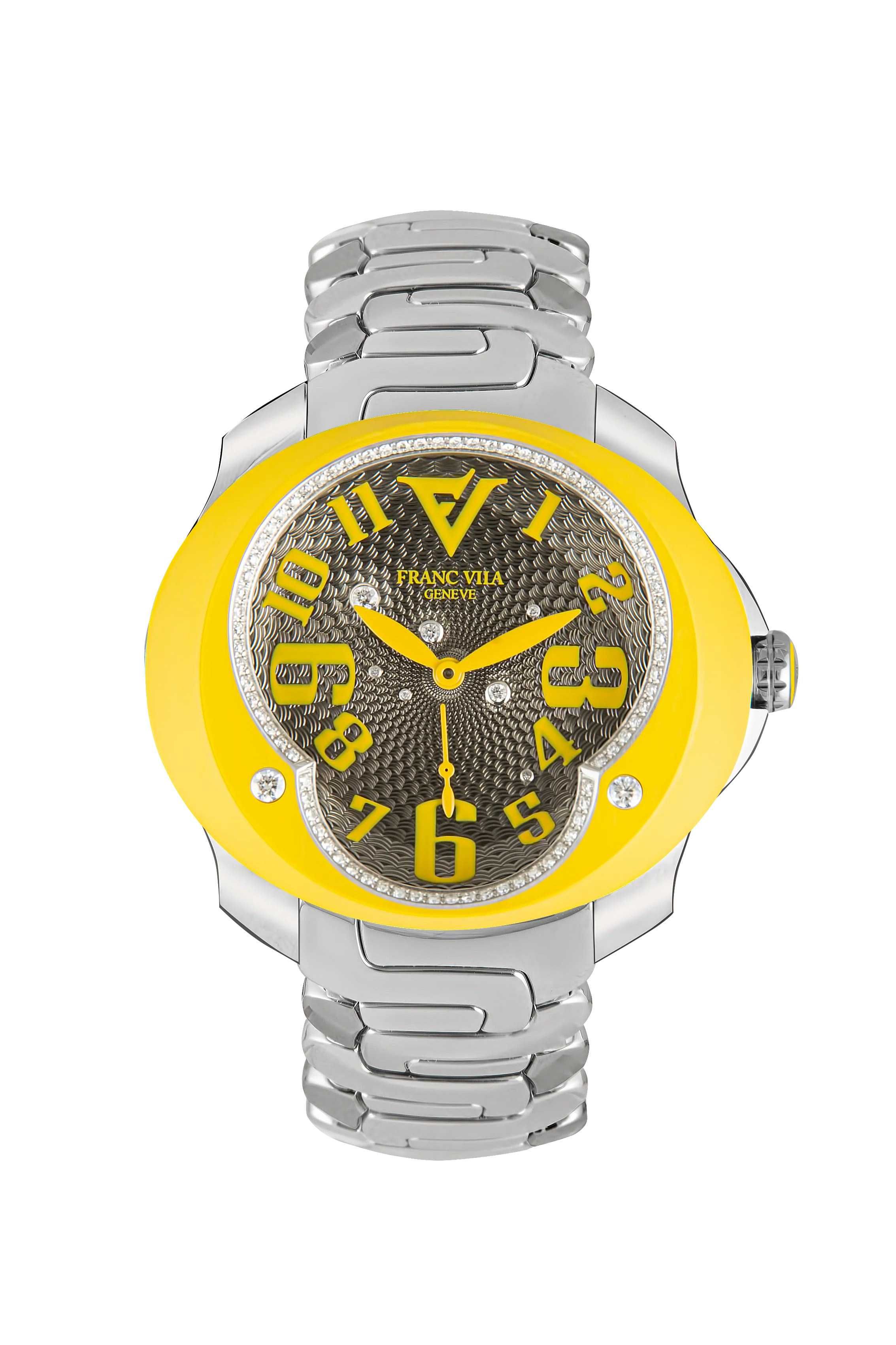 Franc Vila Tribute In Colors Stainless Steel Women's Watch