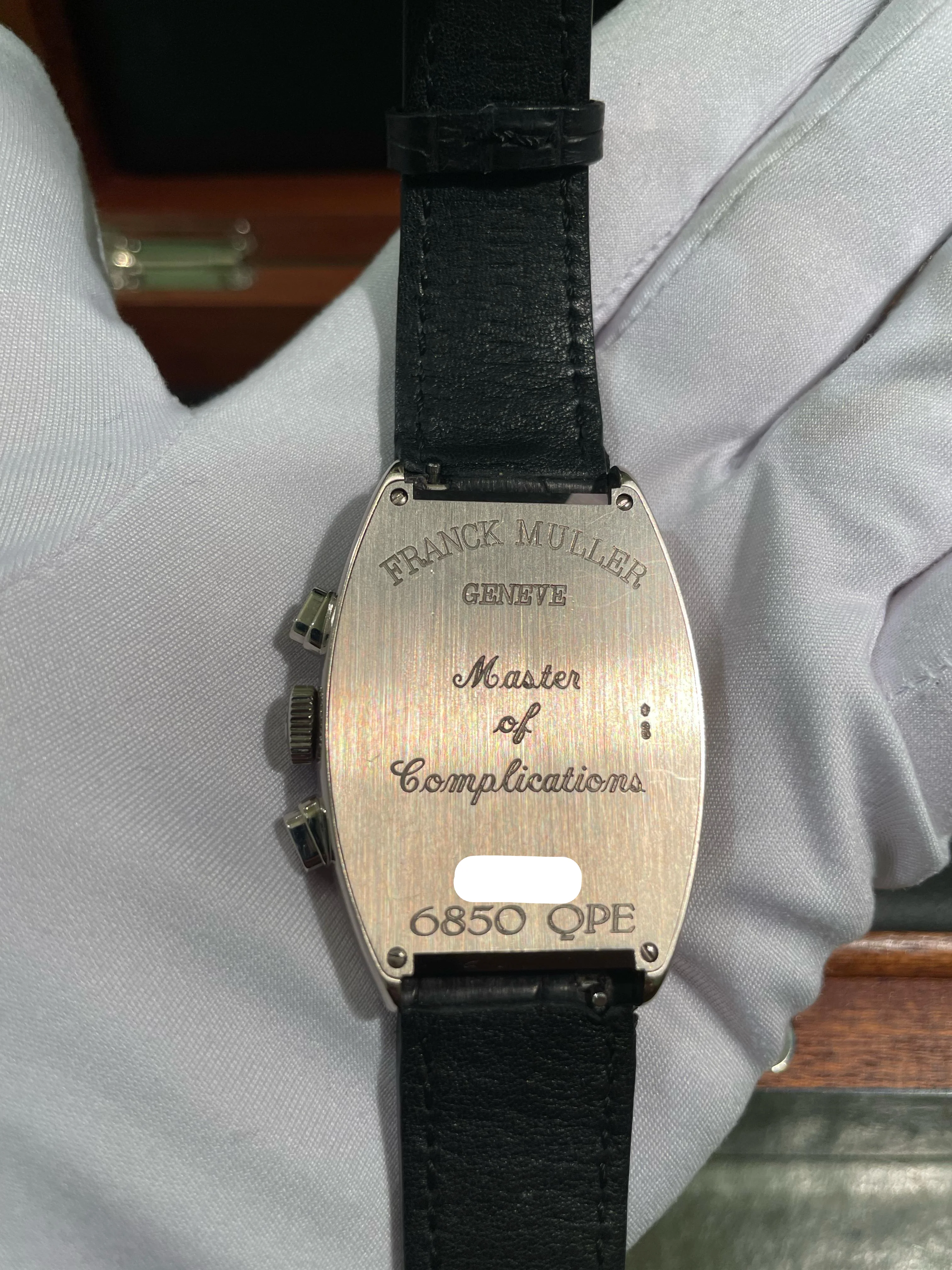 Franck Muller Cintree Curvex Perpetual Calendar 18K White Gold Men's Watch - Image 5