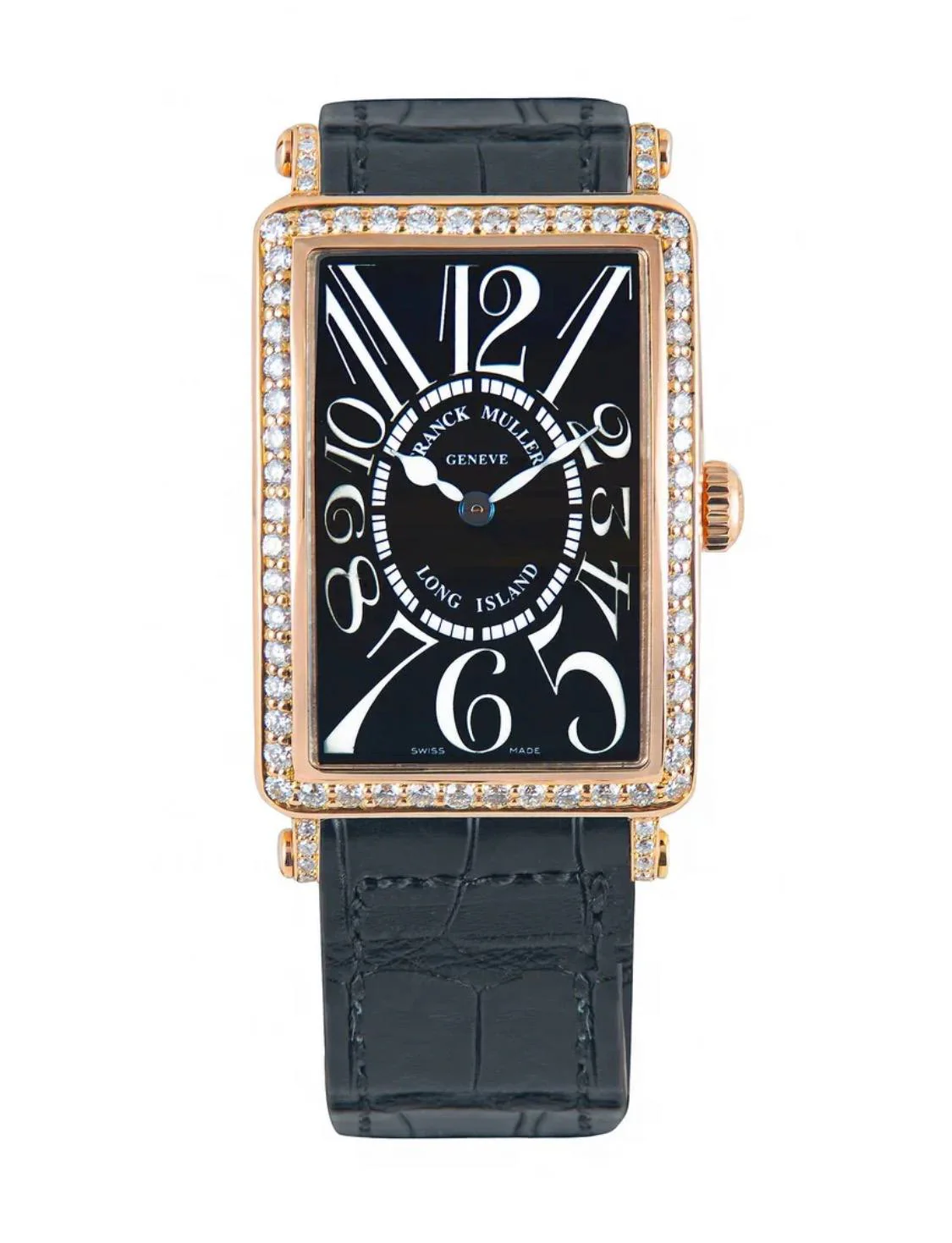 Franck Muller Long Island 18K Rose gold & Diamonds Unisex Watch