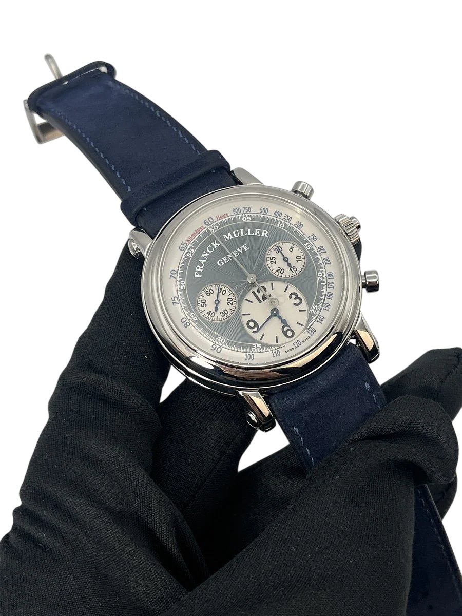 Franck Muller Vanguard Yachting Crongraph Rattrapante Stainless steel Men's Watch - Image 2