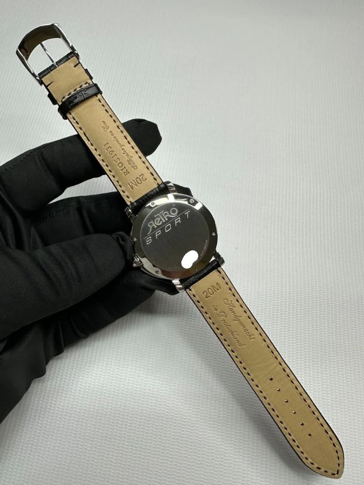 Gerald Genta Arena Retro Stainless Steel Men`s Watch - Image 6