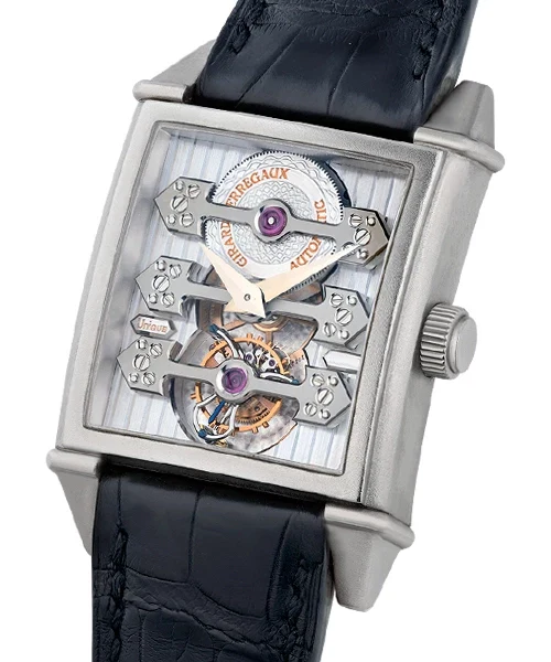 Girard Perregaux Haute Horlogerie Vintage 1945 Tourbillon Platinum Men's Watch