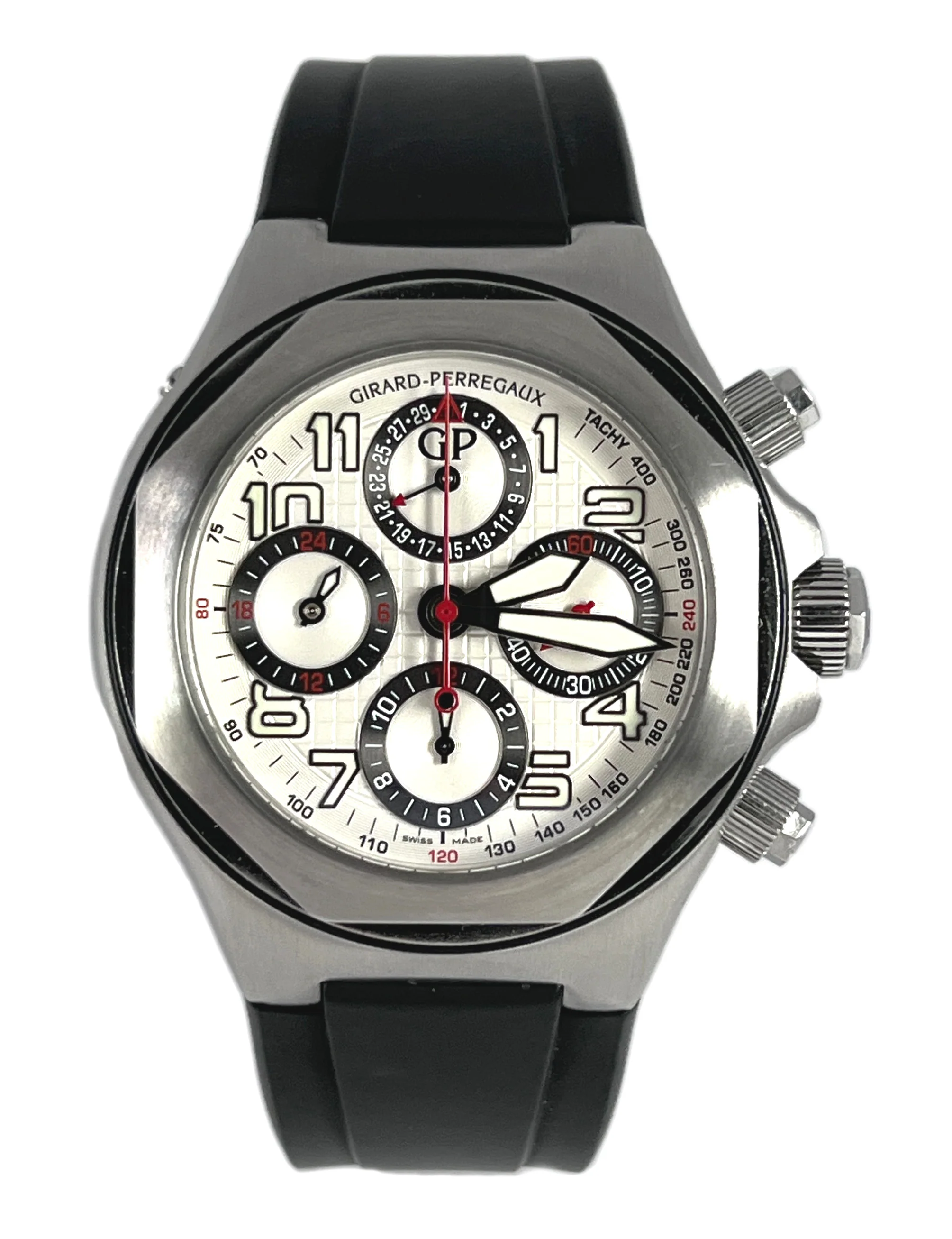 Girard Perregaux Laureato Evo 3 Chronograph Stainless steel Mens Watch - Image 2
