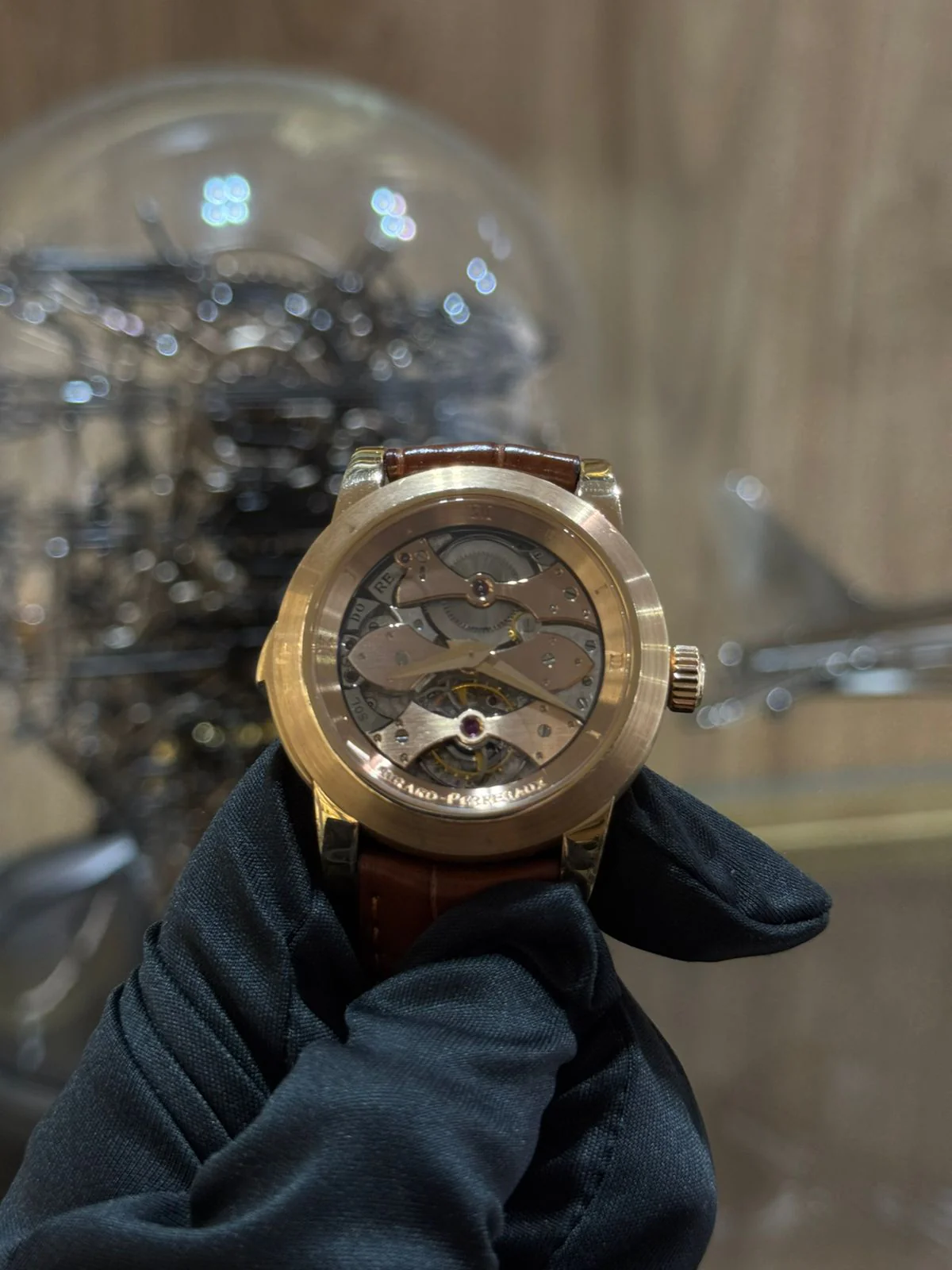 Girard Perregaux Special Series Opera One Triple Bridge Tourbillon 18K Rose Gold Men's Watch - Image 2
