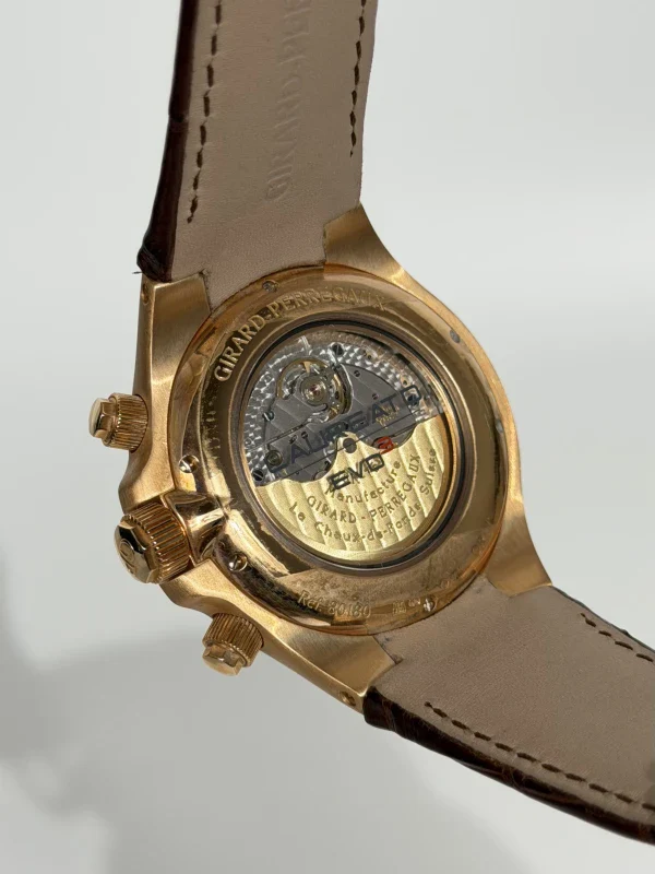 Girard Perregaux Laureato Evo3 Chonograph 18K Rose Gold Men's Watch - Image 4