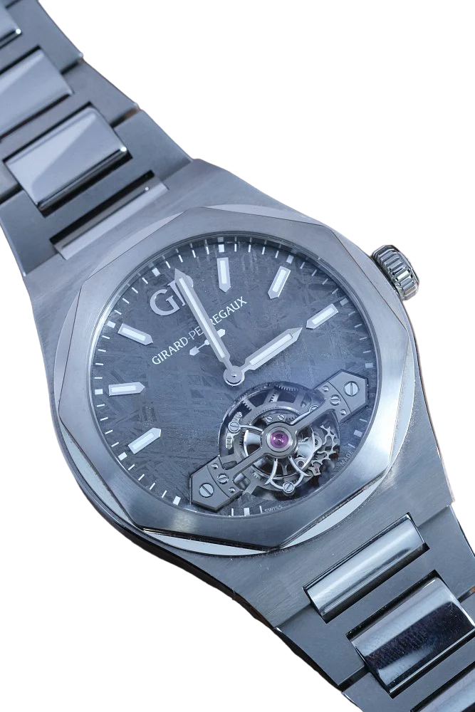 Girard Perregaux Laureato Tourbillon Meteorite Stainless steel Men's Watch - Image 2