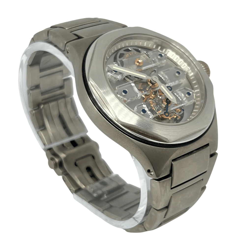 Girard Perregaux Laureato Triple Bridge Tourbillon Titanium Men's Watch - Image 2