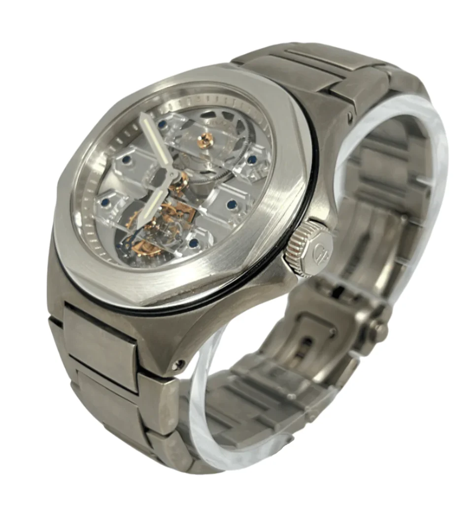 Girard Perregaux Laureato Triple Bridge Tourbillon Titanium Men's Watch - Image 3