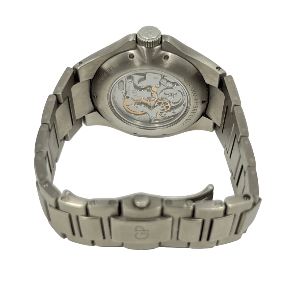 Girard Perregaux Laureato Triple Bridge Tourbillon Titanium Men's Watch - Image 4