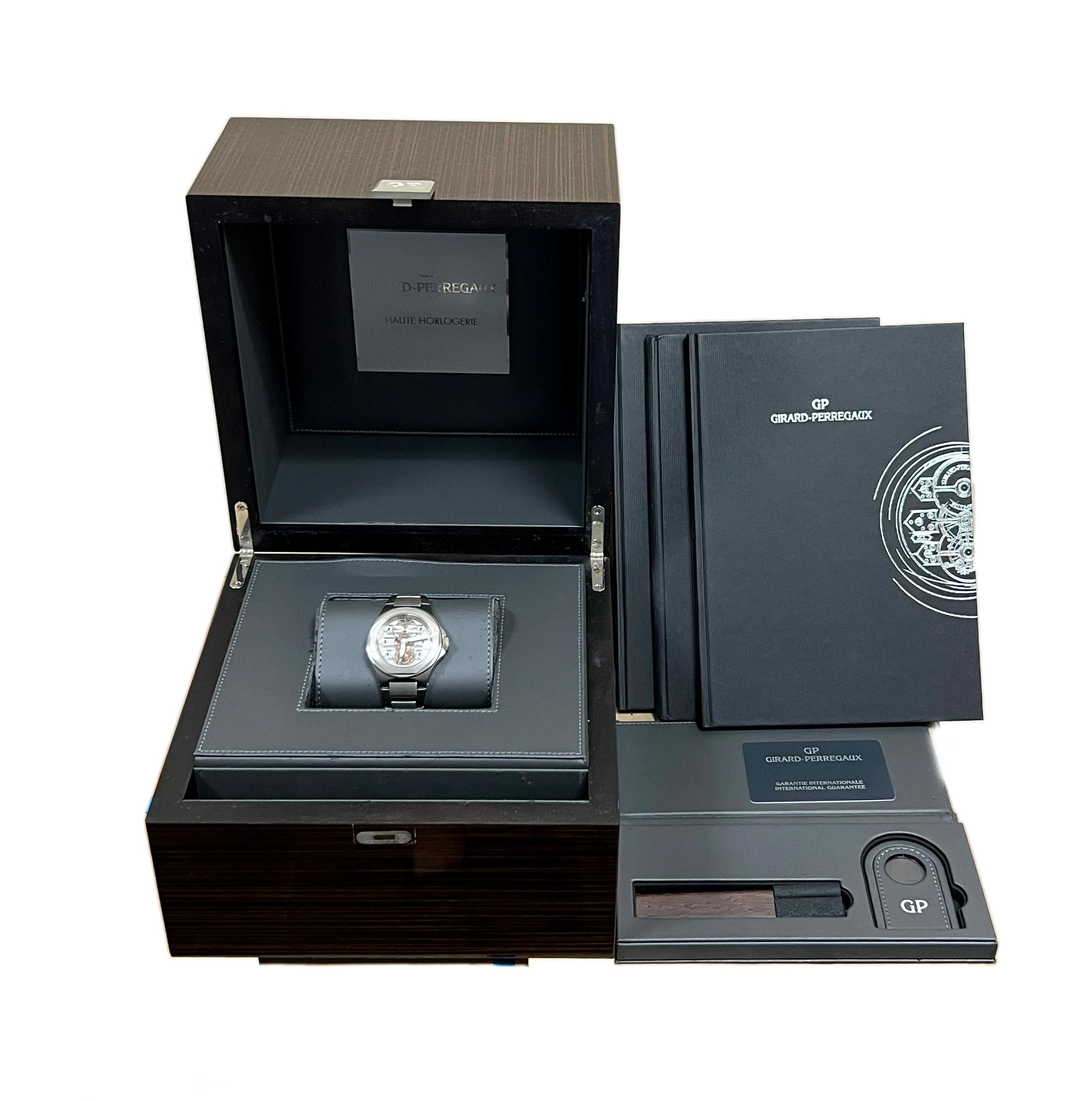 Girard Perregaux Laureato Triple Bridge Tourbillon Titanium Men's Watch - Image 5