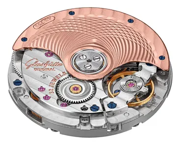 Glashutte Original Serenade Luna Moon Phase 18K Red Gold & Diamonds Lady's Watch - Image 3