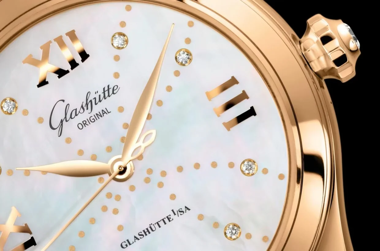 Glashutte Original Lady Collection Serenade 18K Rose Gold Lady's Watch - Image 2