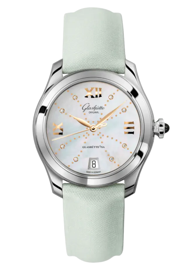 Glashutte Original Lady Collection Serenade Stainless steel & Diamond Lady's Watch