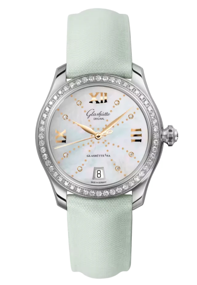 Glashutte Original Lady Collection Serenade Stainless steel & Diamonds Lady's Watch