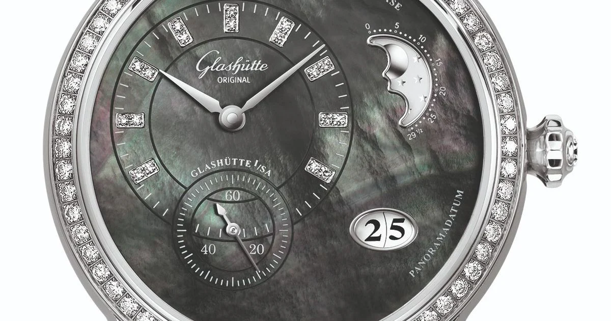 Glashutte Original Pano Matic Luna Stainless steel Ladies Watch - Image 2