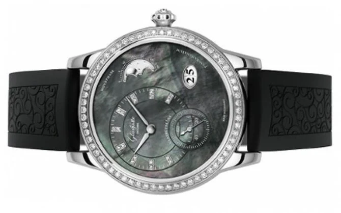 Glashutte Original Pano Matic Luna Stainless steel Ladies Watch - Image 4