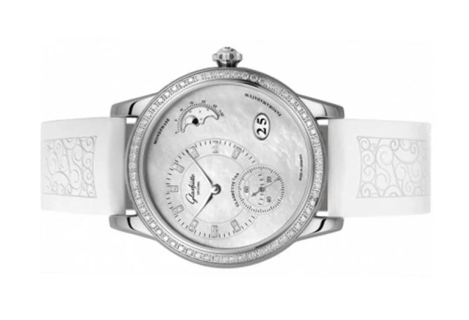 Glashutte Original Pano Matic Luna Stainless steel Ladies Watch - Image 4