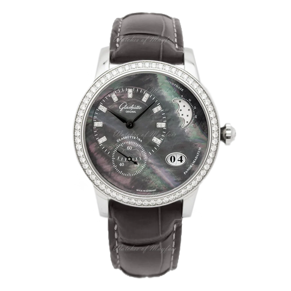 Glashutte Original Pano Matic Luna Stainless steel Ladies Watch - Image 5
